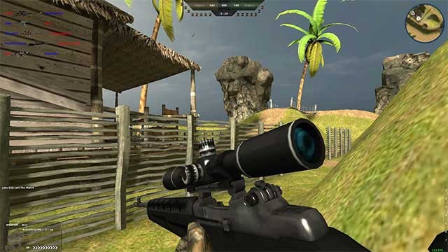 Cố gắng hoàn thành mục tiêu hoặc loại bỏ đội địch