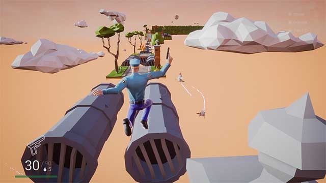 Vượt qua những chướng ngại vật và bẫy điên rồ trên nhiều bản đồ độc đáo