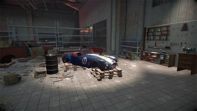 Rusty Junkyard Simulator là game sửa xe kết hợp đua xe và khám phá cuộc sống