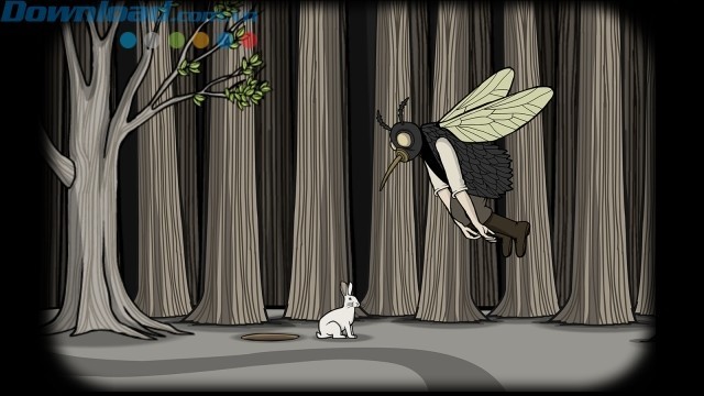 Đồ họa độc đáo gồm những bức tranh được vẽ hoàn toàn bằng tay