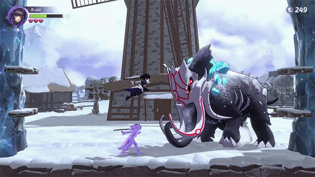 Thoải mái chuyển đổi giữa 4 nữ anh hùng trong cuộc chiến với boss khổng lồ