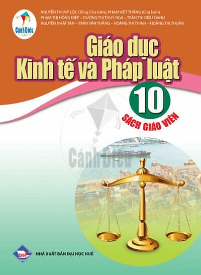 Sách giáo viên Giáo dục kinh tế và pháp luật 10 Cánh Diều