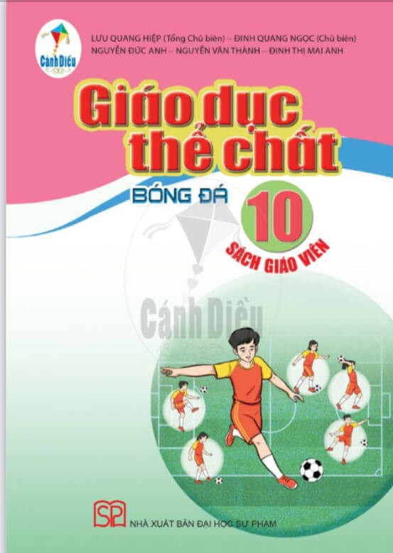 Sách giáo viên Giáo dục thể chất - Bóng Đá 10 Cánh Diều