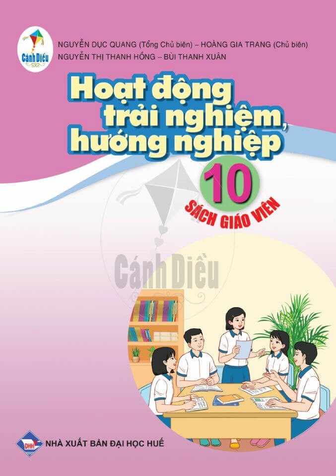 Sách giáo viên Hoạt động trải nghiệm, hướng nghiệp 10 Cánh Diều