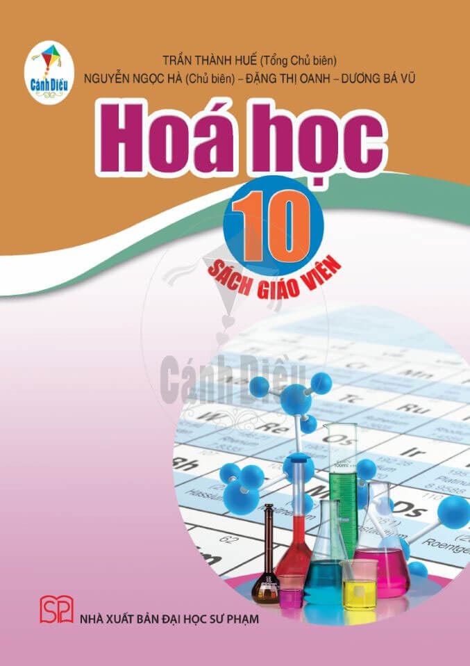 Sách giáo viên Hoá học 10 Cánh Diều