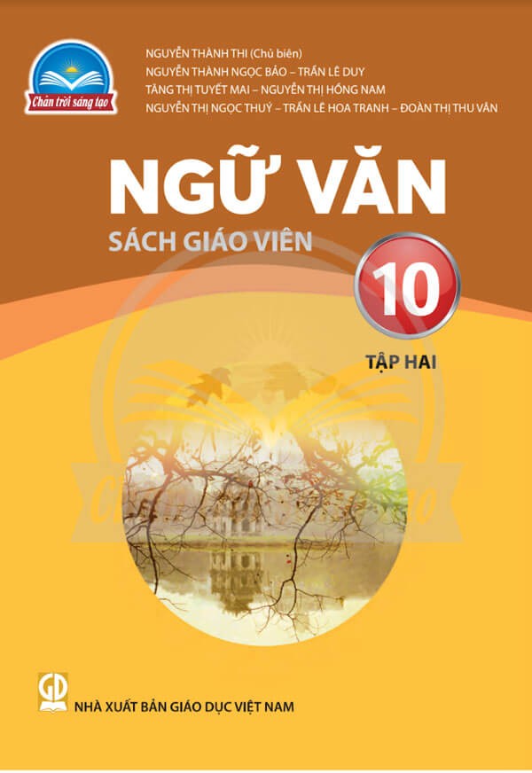 Sách giáo viên Ngữ Văn 10 - Tập Hai Chân Trời Sáng Tạo