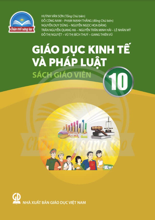 Sách giáo viên Giáo dục Kinh tế và Pháp luật 10 Chân Trời Sáng Tạo