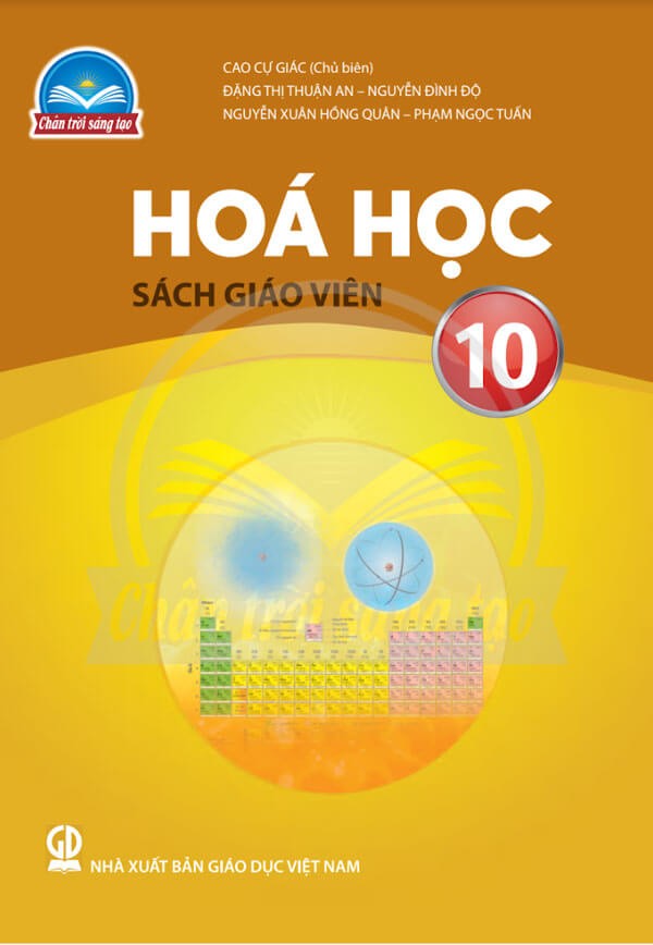 Sách giáo viên Hóa Học 10 Chân Trời Sáng Tạo
