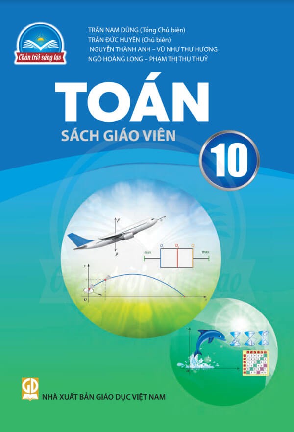 Sách giáo viên Toán 10 Chân Trời Sáng Tạo