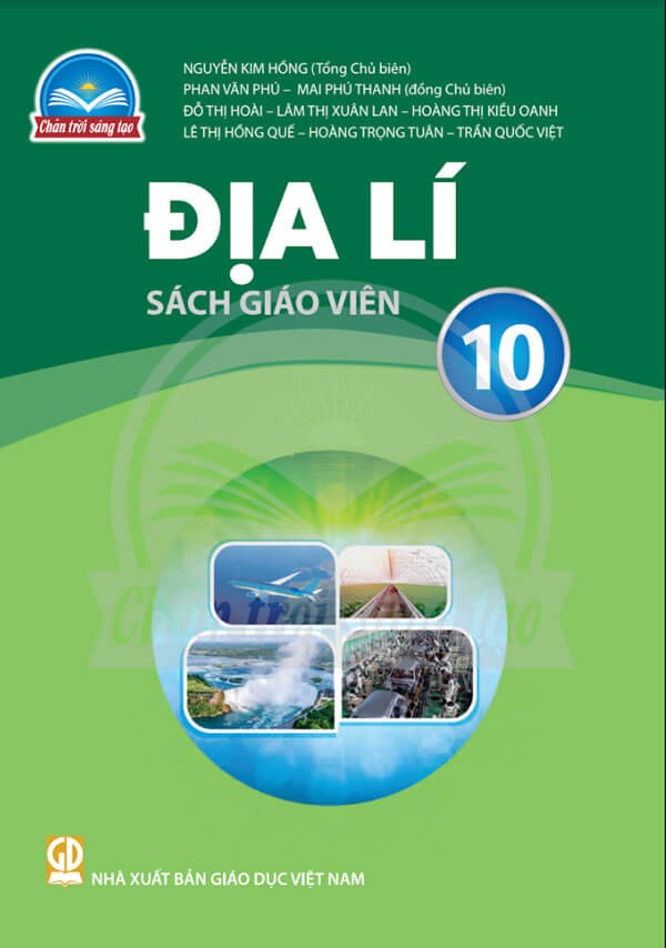 Sách giáo viên Địa lí 10 Chân Trời Sáng Tạo