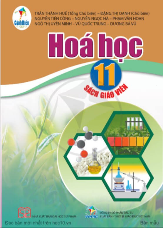 Sách giáo viên Hóa Học 11 Cánh Diều