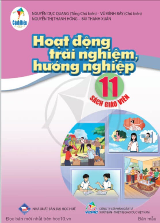 Sách giáo viên Hoạt động trải nghiệm, hướng nghiệp 11 Cánh Diều