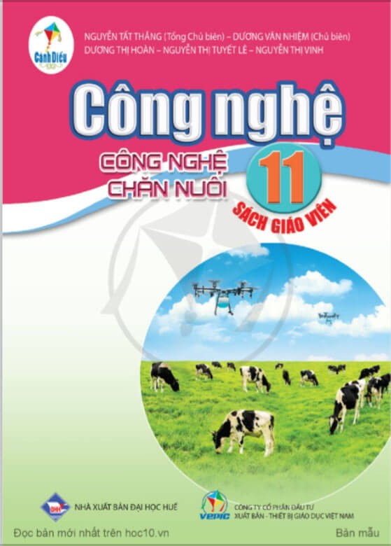 Sách giáo viên Công Nghệ 11 - Công Nghệ Chăn Nuôi Cánh Diều