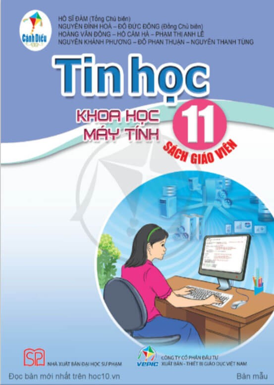 Sách giáo viên Tin Học 11 - Khoa Học Máy Tính Cánh Diều