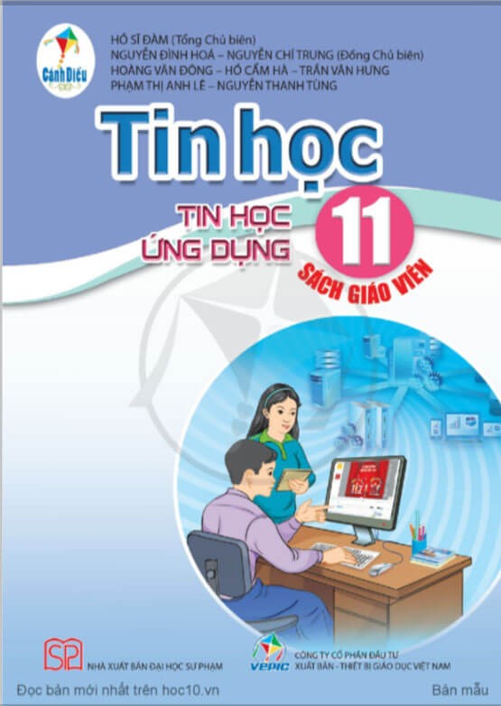 Sách giáo viên Tin Học 11 - Tin Học Ứng Dụng Cánh Diều