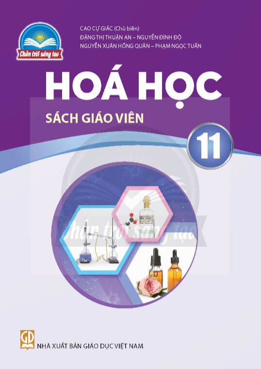 Sách giáo viên Hóa học 11 Chân Trời Sáng Tạo