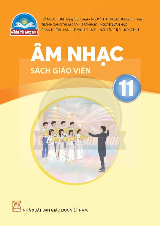Sách giáo viên Âm nhạc 11 Chân Trời Sáng Tạo