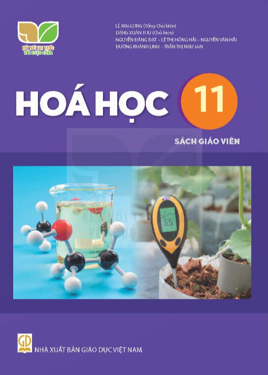 Sách giáo viên Hóa học 11 Kết nối tri thức với cuộc sống