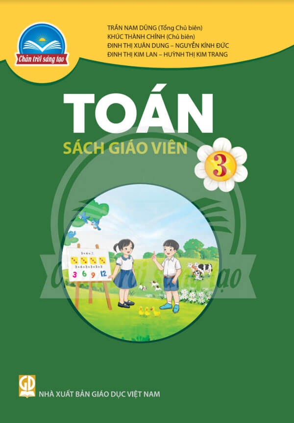 Sách giáo viên Toán 3 - Chân Trời Sáng Tạo