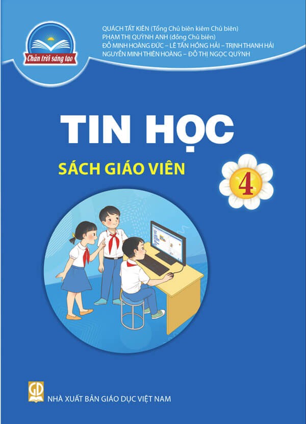 Sách giáo viên Tin Học 4 Chân Trời Sáng Tạo