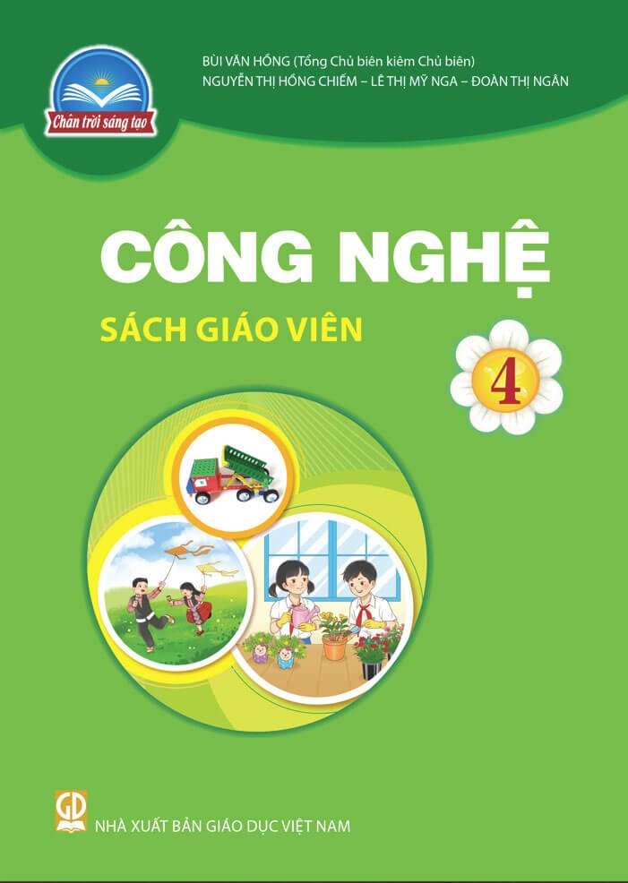 Sách giáo viên Công Nghệ 4 Chân Trời Sáng Tạo