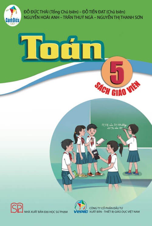 Sách giáo viên Toán 5 - Cánh Diều
