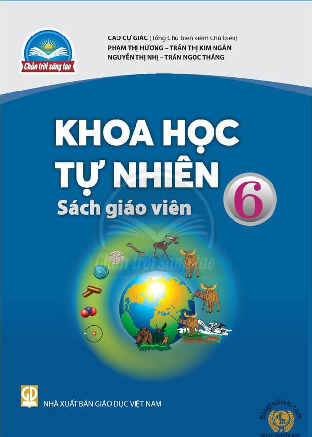 Sách giáo viên Khoa học tự nhiên 6 Chân Trời Sáng Tạo