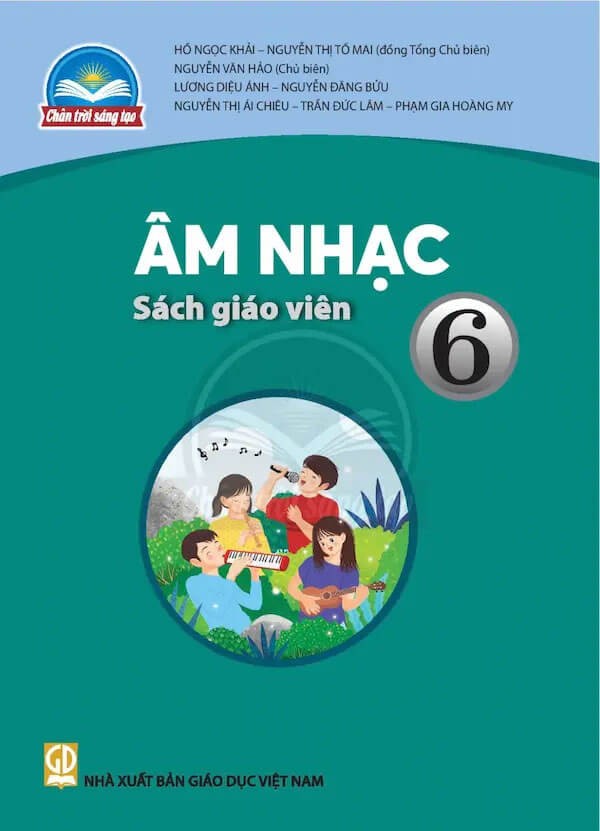 Sách giáo viên Âm nhạc 6 Chân Trời Sáng Tạo
