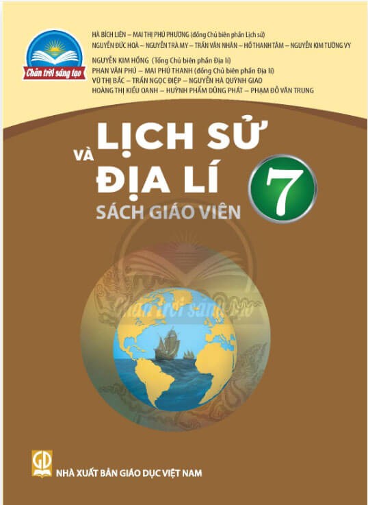 Sách giáo viên Lịch sử và Địa lí 7 - Chân Trời Sáng Tạo