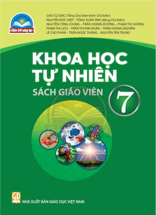 Sách giáo viên Khoa học tự nhiên 7 - Chân Trời Sáng Tạo