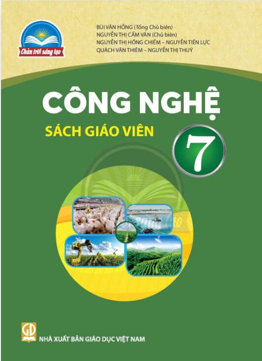 Sách giáo viên Công Nghệ 7 - Chân Trời Sáng Tạo