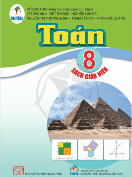 Sách giáo viên Toán 8 Cánh Diều
