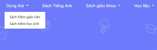 Sách mềm cho học sinh