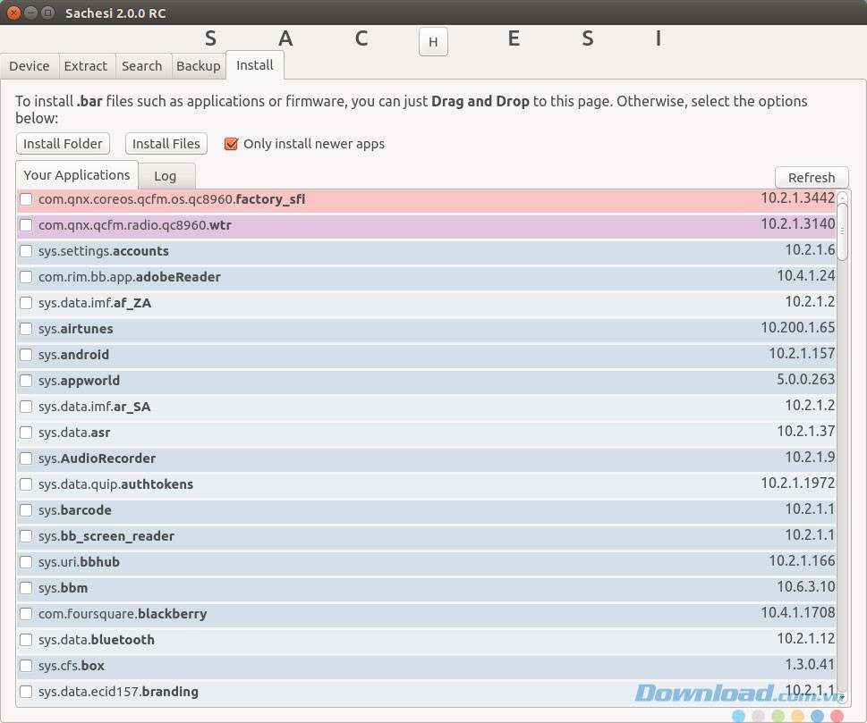 Cài đặt firmware nhanh chóng