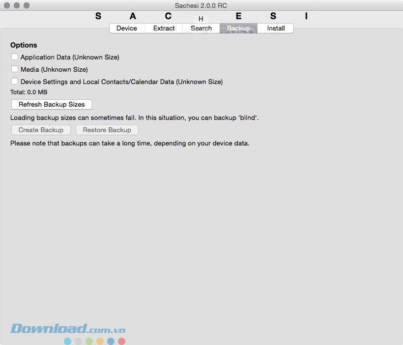 Sao lưu dữ liệu