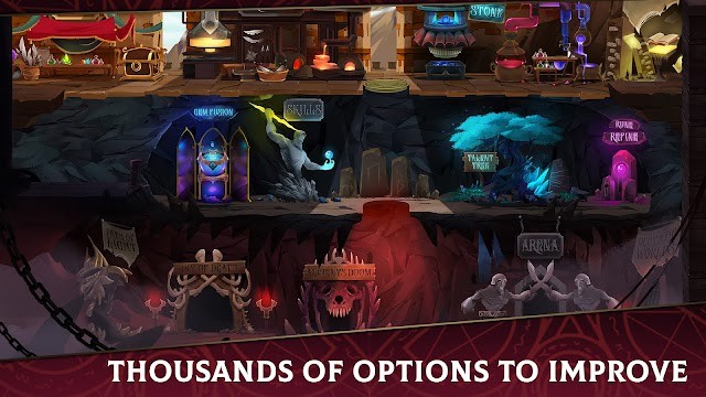 Bạn giúp các vị Thánh cứu vương quốc khỏi cuộc tấn công của thế giới ngầm trong game Sacrifice of Saints