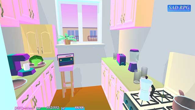 Bối cảnh thời hiện đại sống động và đầy màu sắc