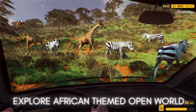 Khám phá thế giới tự nhiên châu Phi trong khi chơi Safari Park Ranger game