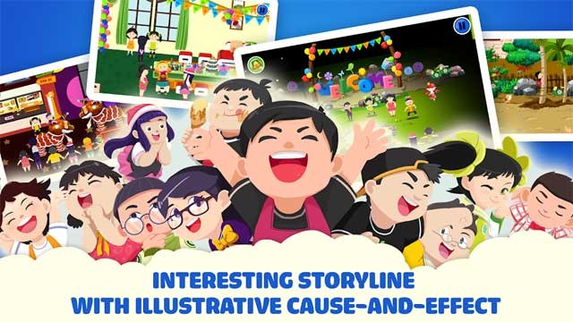 Cốt truyện hấp dẫn và hình minh họa sống động, trực quan