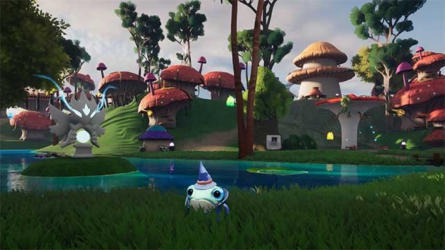 Cùng các pháp sư ếch học phép thuật và xây dựng ngôi làng nấm