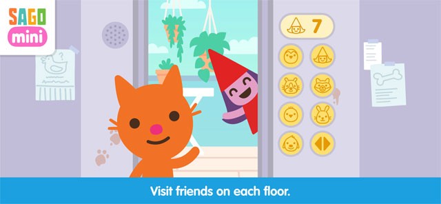 Ghé thăm bạn bè trên từng tầng của căn hộ Sago Mini Apartment