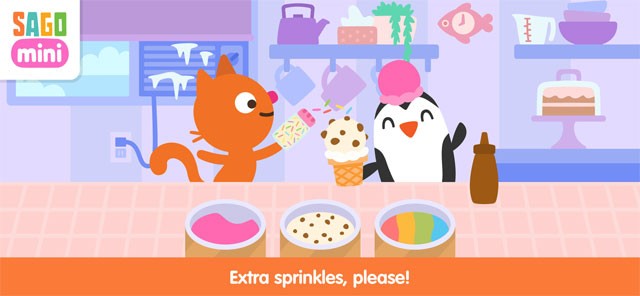 Cùng Rosie làm bánh trên tầng 4 của căn hộ