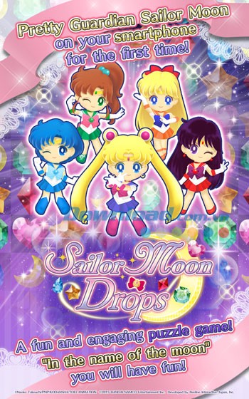 Một số tính năng của game Sailor Moon Drops trên Android