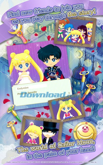 Một số tính năng của game Sailor Moon Drops trên Android