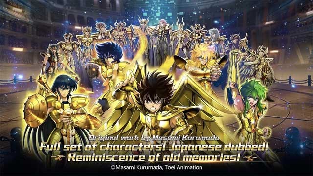 Game có sự xuất hiện của toàn bộ nhân vật từng xuất hiện trong Saint Seiya: Knights of the Zodiac