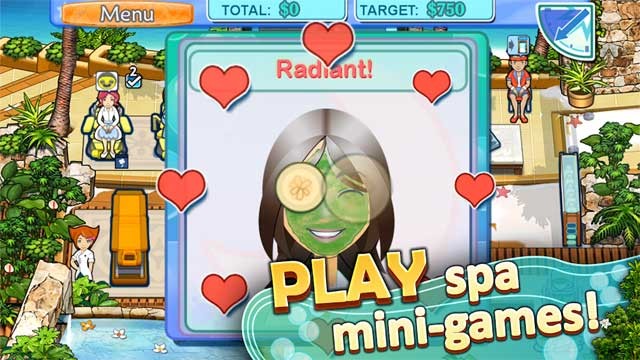 Rất nhiều mini game vui nhộn chủ đề làm đẹp để người chơi giải trí và thư giãn