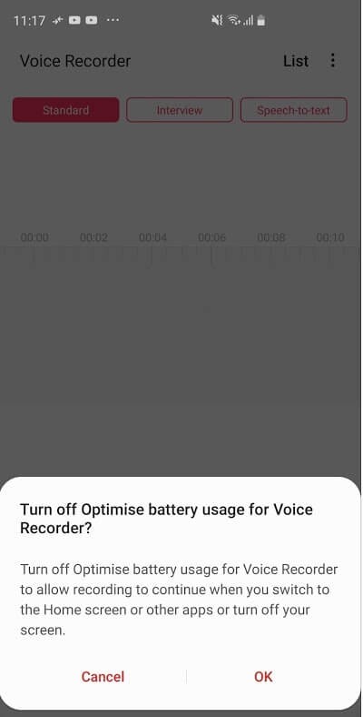 Samsung Voice Recorder cho Android