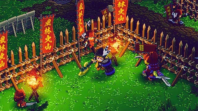 Đánh bại hàng loạt Samurai và quỷ dữ để mở khóa skill, khả năng mới cho anh hùng