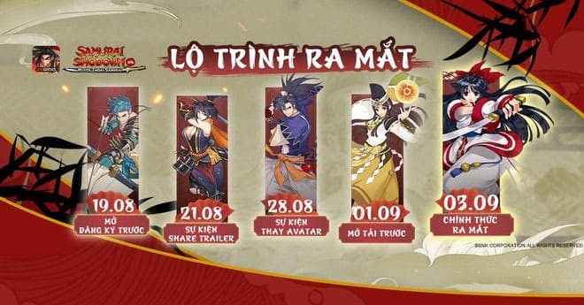 Lộ trình ra mắt Samurai Shodown VNG
