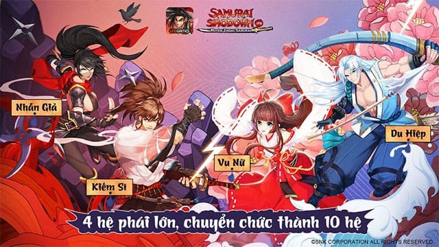 Môn phái Samurai Shodown VNG